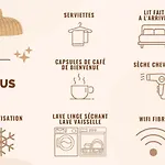 شقة Le Quai 1 - Spacieux Neuf Calme - Clim - Wifi - Gare A 200m أجان