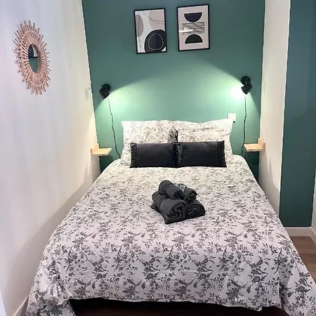 Le Quai 1 - Spacieux Neuf Calme - Clim - Wifi - Gare A 200m Apartment